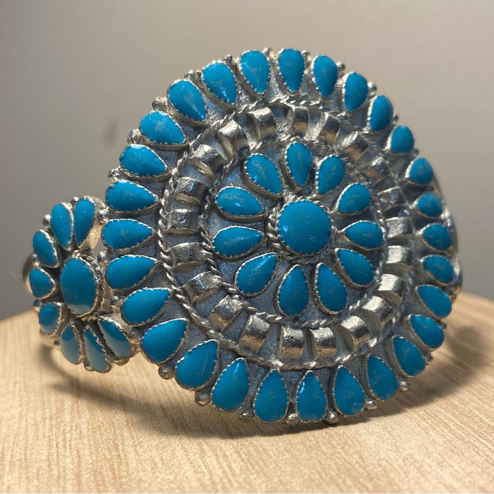 Italian Hand Crafted Enamel Cuff
